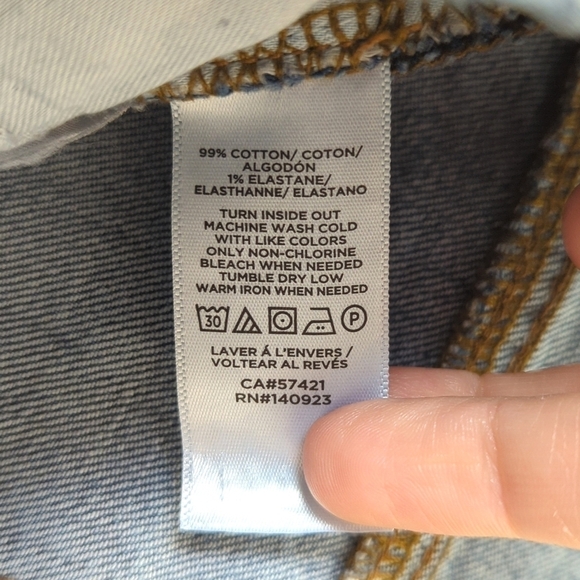 Loft Classic Medium Wash High Waist Slim Straight Leg Ankle Cropped Jeans 30/10 - Picture 10 of 15